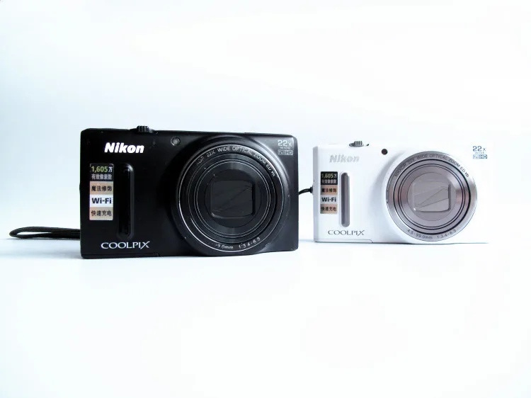 Б/у камера Nikon CMOS COOLPIX S9600 16MP WiFi 22x оптический зум 1080p HD|Компактные цифровые