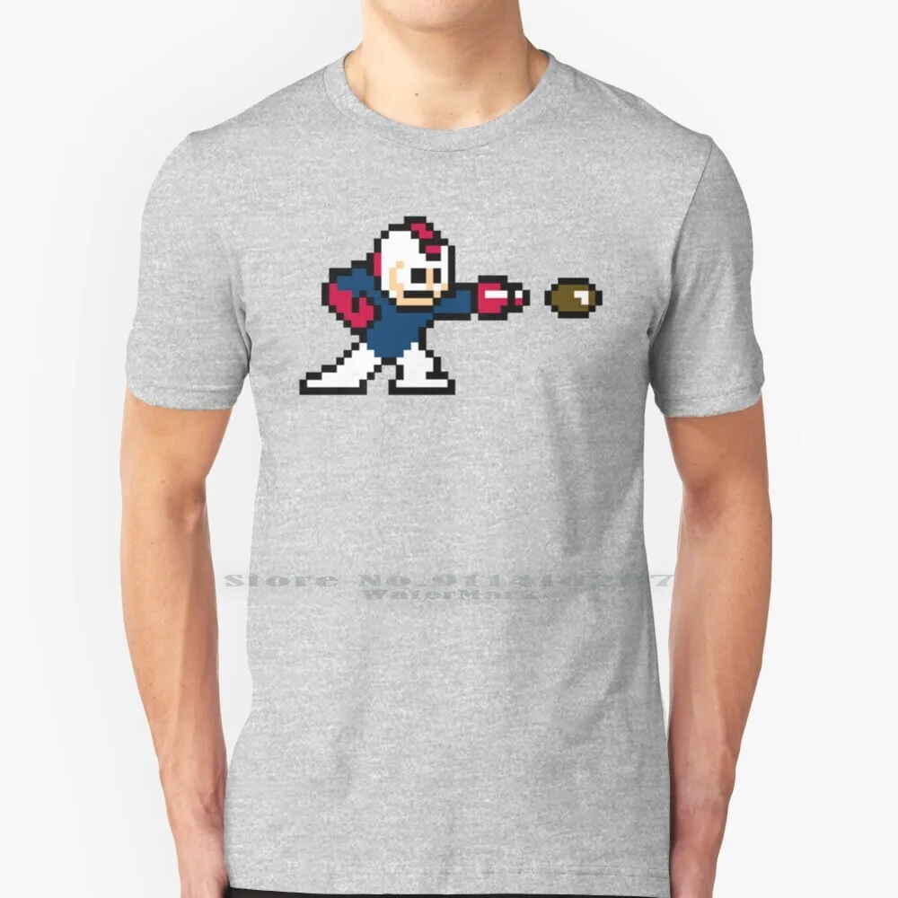Arizona X Mega Man T Shirt 100% Puro Cotone Tucson Arizona Pac12 Pac 12 Conference Pac 12 Pac 12 Football Pac12 Football
