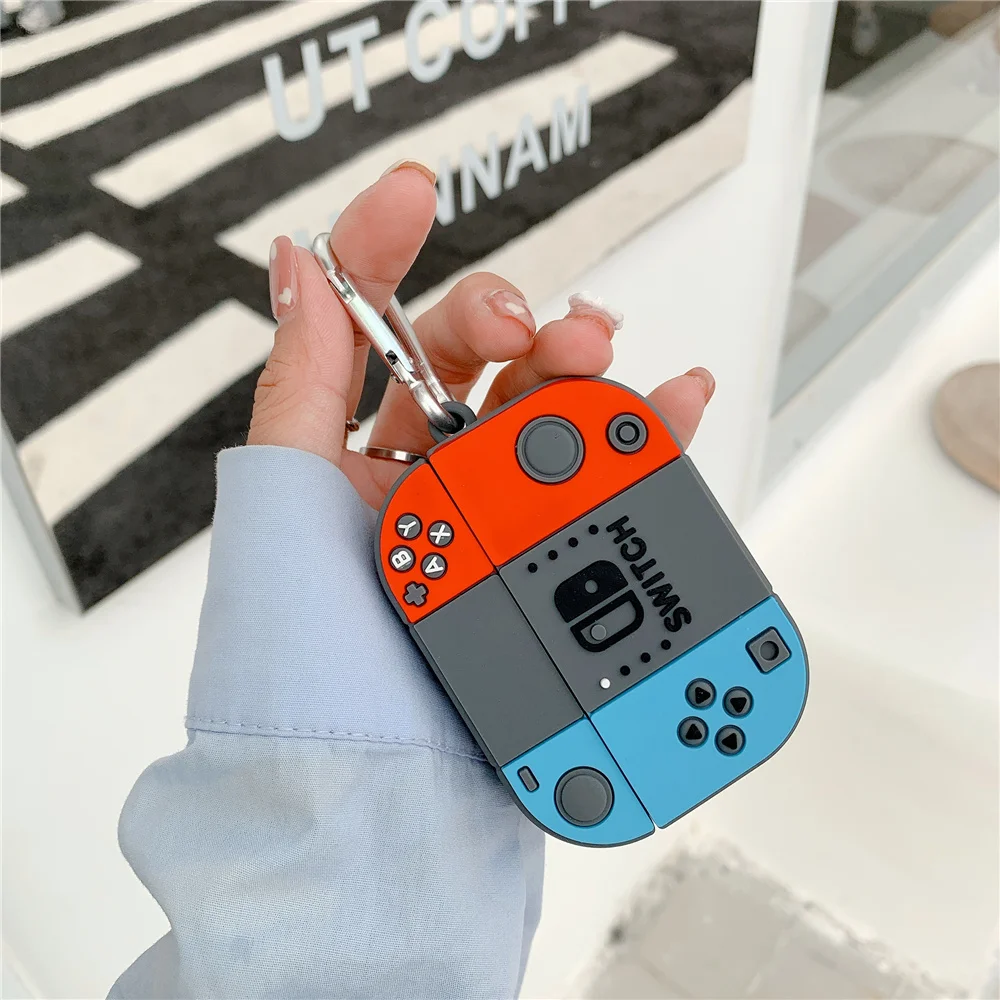 Силиконовый чехол для Bluetooth-наушников с 3d-изображением героев мультфильмов |