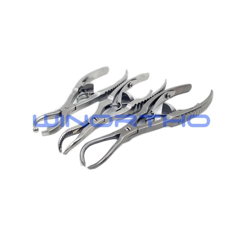 Ao synthes reduction щипцы с зубчатой челюстью мягкий храповой костной удерживающий щипцы фрагмент точка зажимы ветеринарные ортопедические