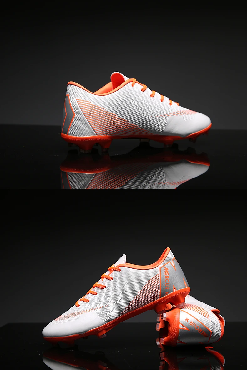 Football Shoes Men Turf Spikes Football Boy Women Outdoor Athletic Trainers Sneakers Adults Brand Professional Soccer Futbol (39)