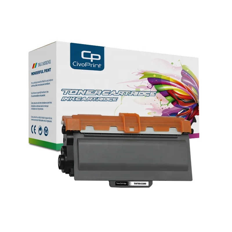 Civoprint compatible TN750/3380/TN3350/TN-56J/TN3340/3350/3382/3385 toner cartridge for brother HL-5440 5440D 5445 5450DN 5470DW