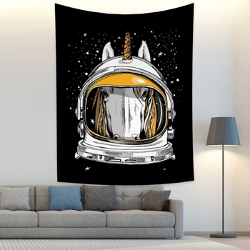 

Unicorn Tapestry Wall hanging psychedelic pattern yoga throw beach throw carpet Home Decor Wall Tapestry Blanket Mat