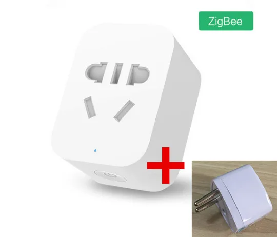 Xiaomi Mi умный Zigbee таймер вилка телефон беспроводной пульт дистанционного управления Xiaomi умная розетка с ЕС/AU/UK/US - Комплект: add EU plug