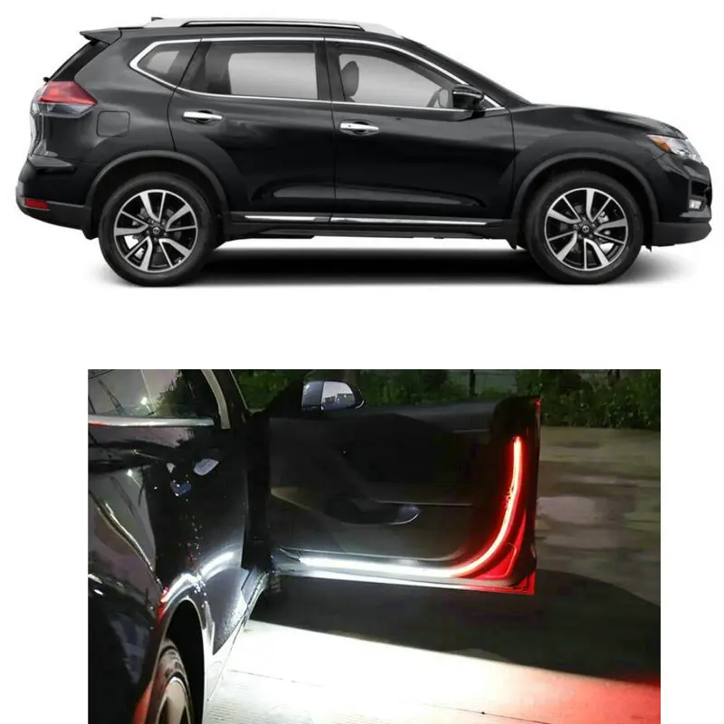Led Car Openning Door Warning Light For Nissan Rogue Sentra Titan Versa