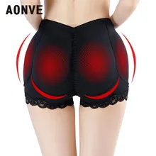 Aonve, женское устройство подъема ягодиц, Корректирующее белье, трусики, увеличивающие бедра, сексуальные поддельные задницы, проложенные прикладом, Корректирующее белье размера плюс 6XL, трусы