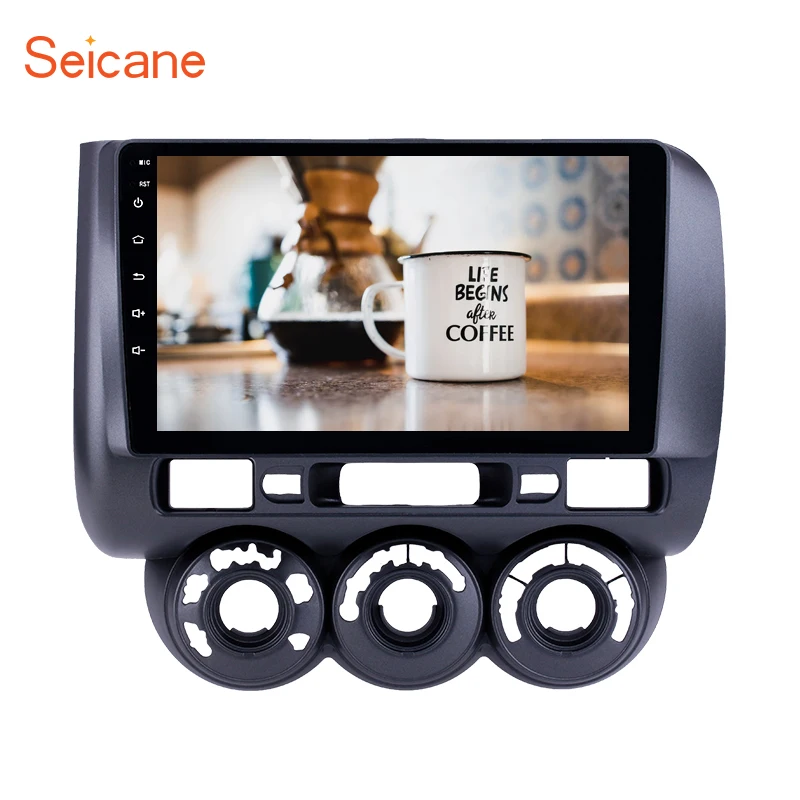 Seicane gps Радио Android 8 1 HD 9 &quotдля Honda Jazz руководство AC 2002 2008 автомобильный стерео плеер