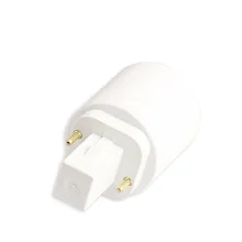 G24 к E27 Цоколь светодиодный галогенный светильник CFL лампа адаптер конвертер держатель PR