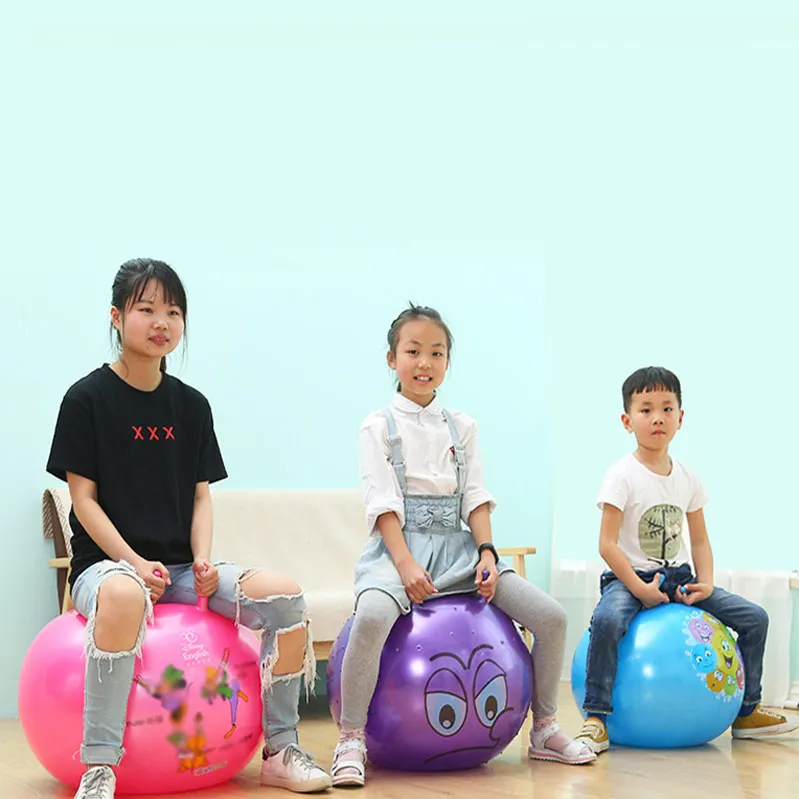 NUOBESTY Hopper Ball Animal Pig Shape Inflatable Bouncy Ball Space Hopper Jumping Ball for Kids Toddlers Activities Gift 