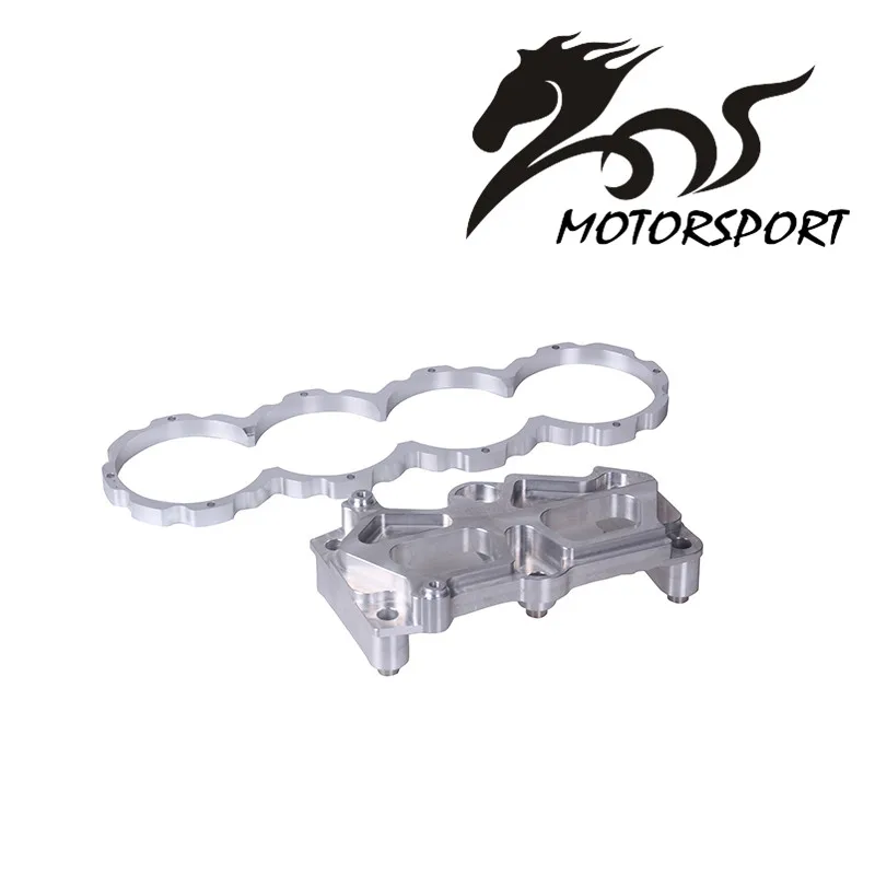 ENGINE MOTOR MOUNT BLOCK GIRDLE VTEC Girdle w Dowel Pins + Block Guard VTEC Conversion For Honda B-Series B16 90-01