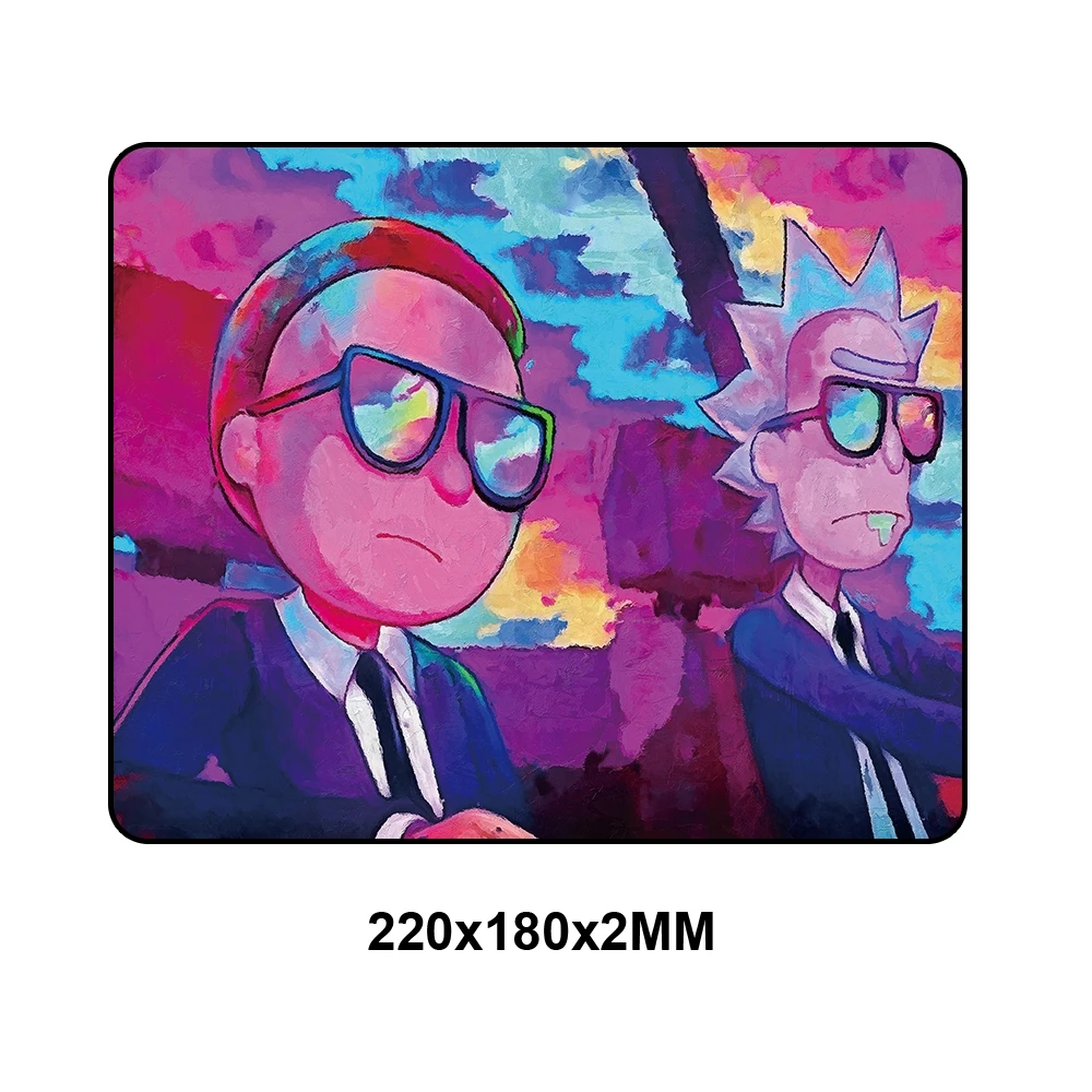 RKYMD-006-22x18 XXL коврик для мыши 900x400 Rick And marty Аниме Коврик для мыши на заказ DIY игровой большой фиксирующий край скорость коврик для мыши резиновый компьютерный стол коврик - Цвет: RKYMD-006-22x18