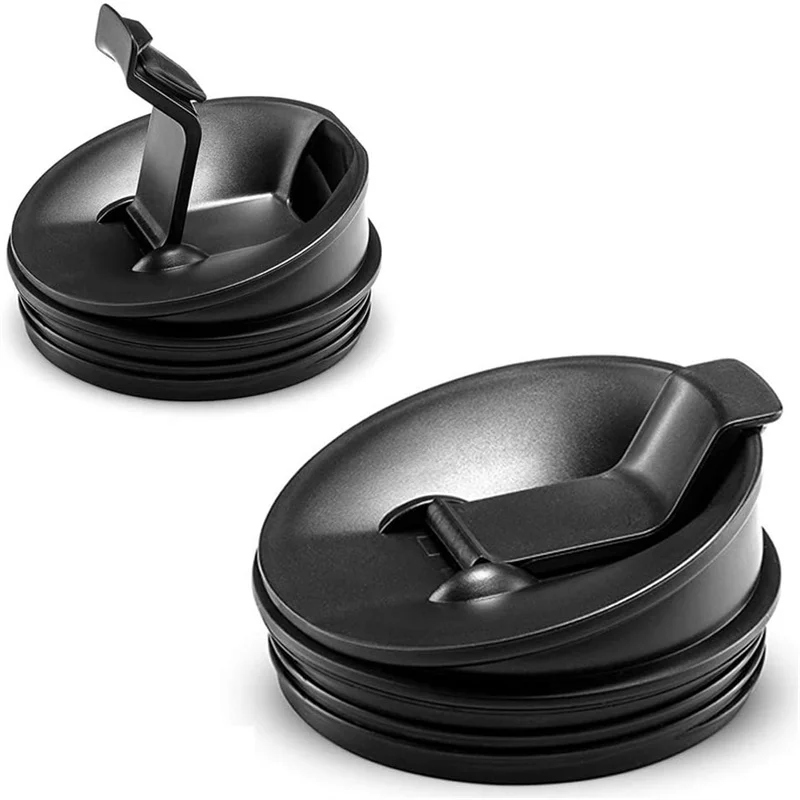 2 Packs 24OZ Replacement Blender Cups With Sip Flip Top Lids For Nutri Ninja Blenders