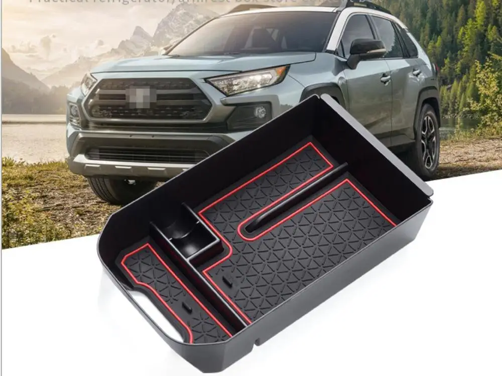 Автомобильный органайзер для Toyota RAV4 XA50 2019 2020 подлокотник ящик хранения перчаток