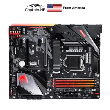 شراءلوحة أم كابتن الولايات المتحدة Z390 Aorus مع 12 مرحلة حلول VRM الرقمية ، لوحة أم خافضات مثبتة على المسمار