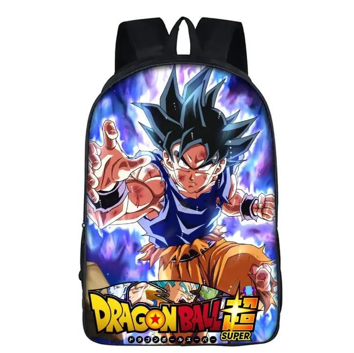 Аниме Dragon Ball Z рюкзак для подростков мальчиков девочек Супер Saiyan Sun Goku Vegeta Beerus школьные сумки ежедневный рюкзак для детей лучший подарок