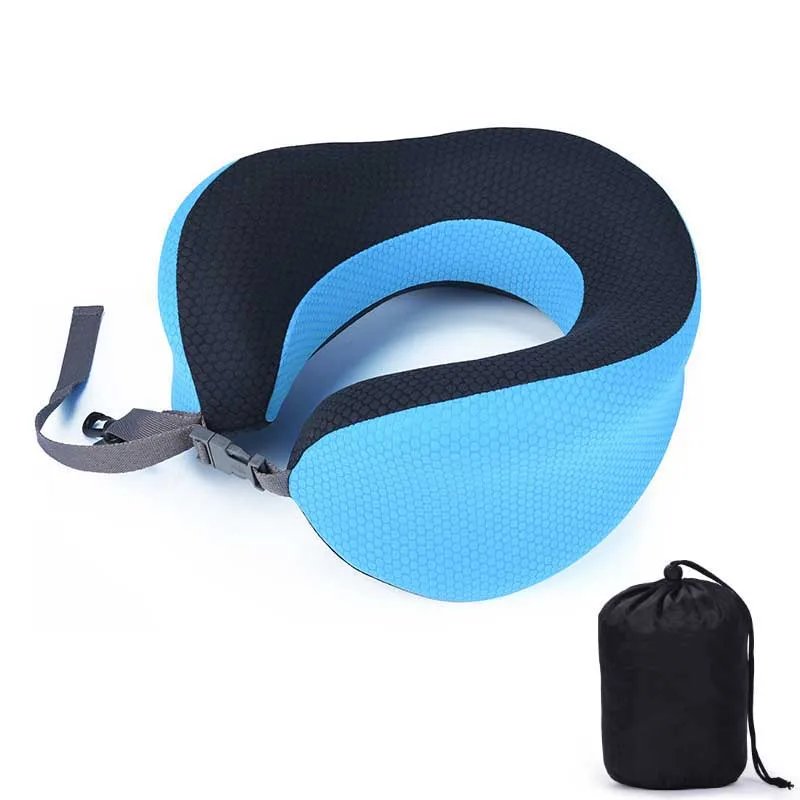Storage Bag 2 Складные u-образные подушки шеи сторонник подголовник для автомобиля, самолета спальный подушка для тела многоцветная терапия подушка для путешествий - Цвет: Storage Bag 2