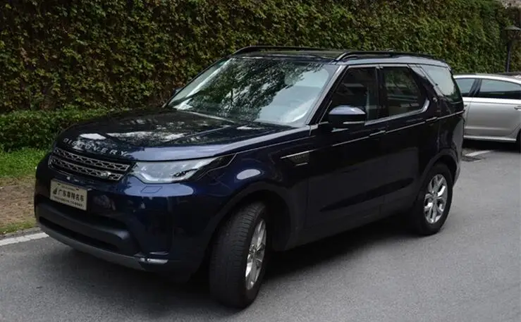 Aluminum Alloy Top Roof Rack Rail Luggage & Cross bar For Land Rover Discovery 5 2017 2018 2019 2020 2021 (Silver Black)