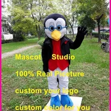 Костюм пингвина, маскот, костюм для косплея, вечерние платья для игр, наряд для Хэллоуина, для взрослых,, рекламный подарок, акция на день рождения