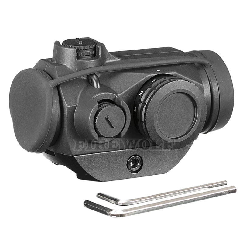 Fogo Lobo 1x20 Caça e Equipamentos Tático Mira Óptica Airsoft Pistola Ponto Vermelho para Caça Spotting Scope para Rifle de Caça Lunetas Riflescopes 1 Lunetas Riflescopes