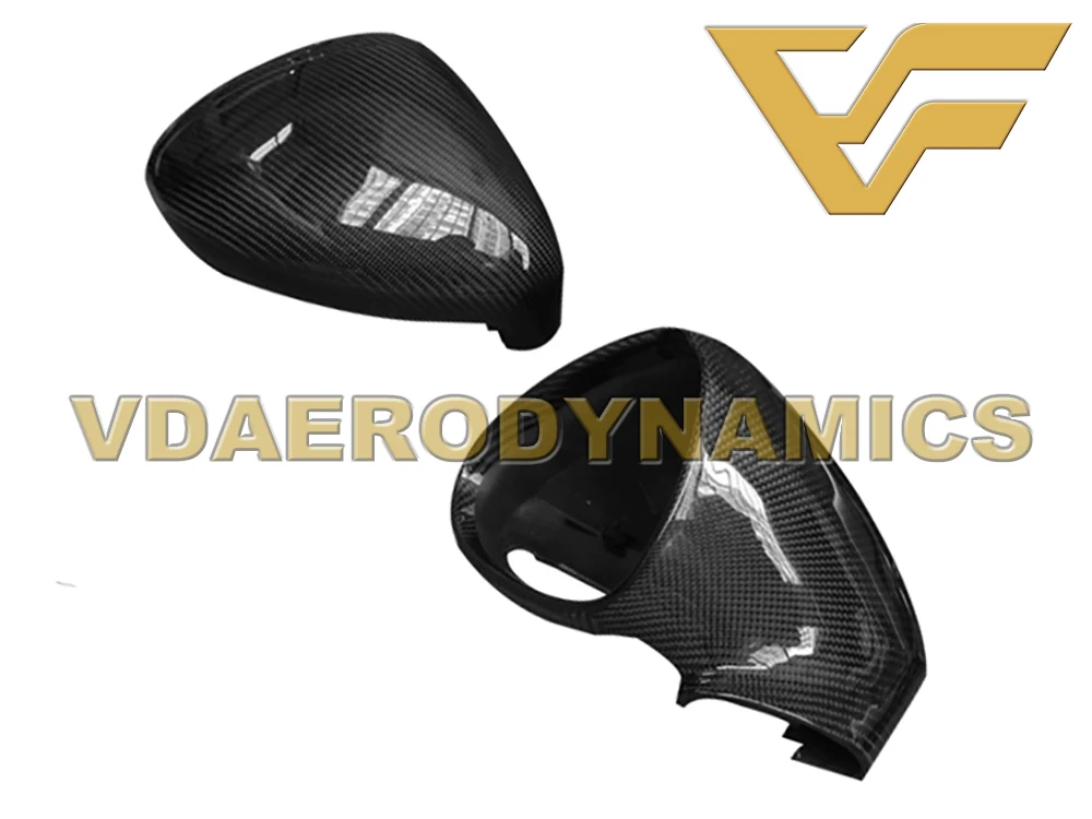 Suitalbe для 16-20 718 Porsche Cayman или Boxster боковые зеркала из углеродного волокна - Цвет: Replacement