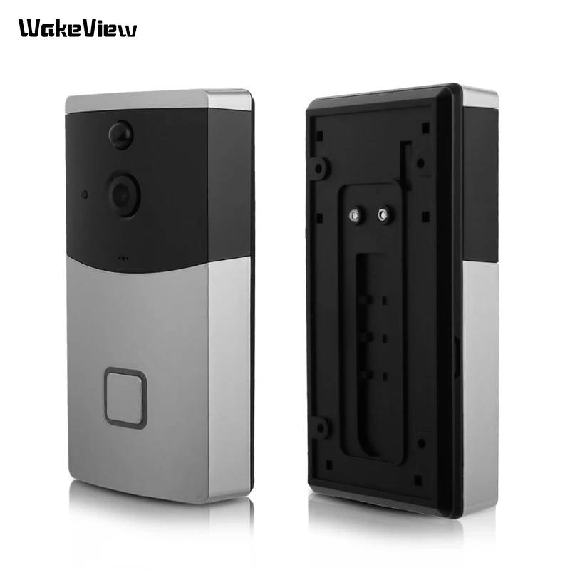 WakeView Smart Wireless WiFi Video Doorbell Intercom 720P Phone Call Door Bell Camera TF Card Recording Home Security Monitor