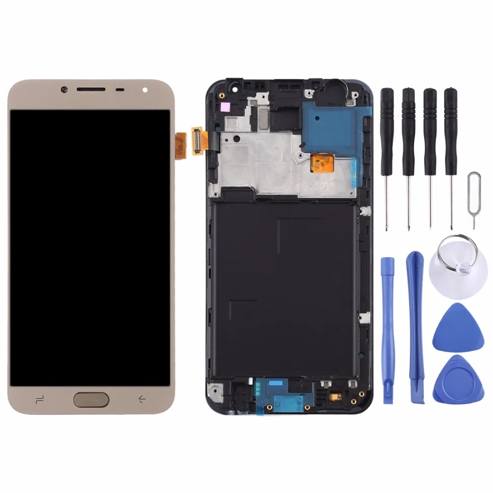 TFT материал ЖК-экран и дигитайзер Полная сборка с рамкой для Galaxy J4 J400F/DS