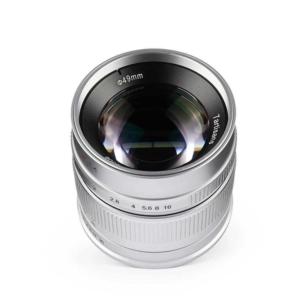 55 мм f/1,4 APS-C объектив с большой апертурой для Fujifilm FX для sony Olympus для M43 для Canon EOS M