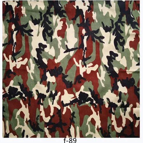 100% Cotton Camouflage Square Hip Hop Headwear/Hair Printed Bandanas Foulard Neckerchief Square Scarf for Women/Men/Boys/Girls mens snood scarf Scarves