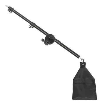 Photo Studio Kit Light Stand Cross Arm With Weight Bag Photo Studio Accessories Extension Rod 53 -133CM Or 75-135CM Optional 1