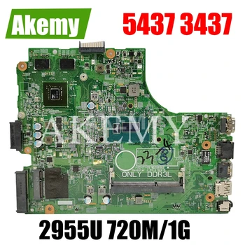

CN-0Y5JJK Y5JJK For DELL Inspiron 3437 5437 Laptop Motherboard DOE40-HSW 12314-1 PWB:VF0MH REV:A00 2955U 720M/1G mainboard