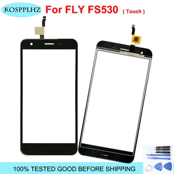 

5.0" Original For FLY Power Plus XXL FS530 FS 530 Touch Screen Front Glass Digitizer Panel TouchScreen Sensor +Tools +Adhesive