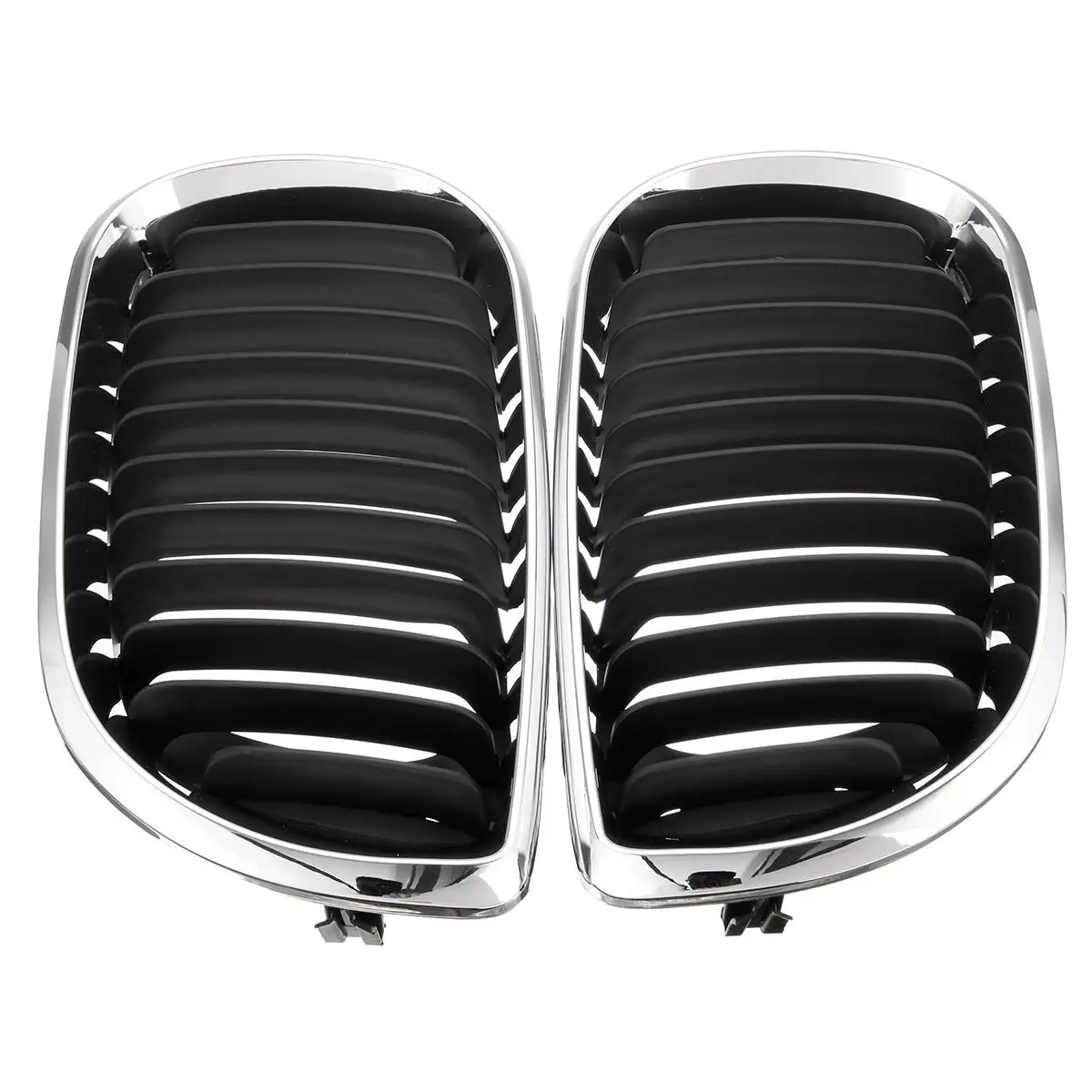Решетка для капота Передняя хромированная 4DR 2 шт. BMW E46 3 Series 2002 2003 2004 2005