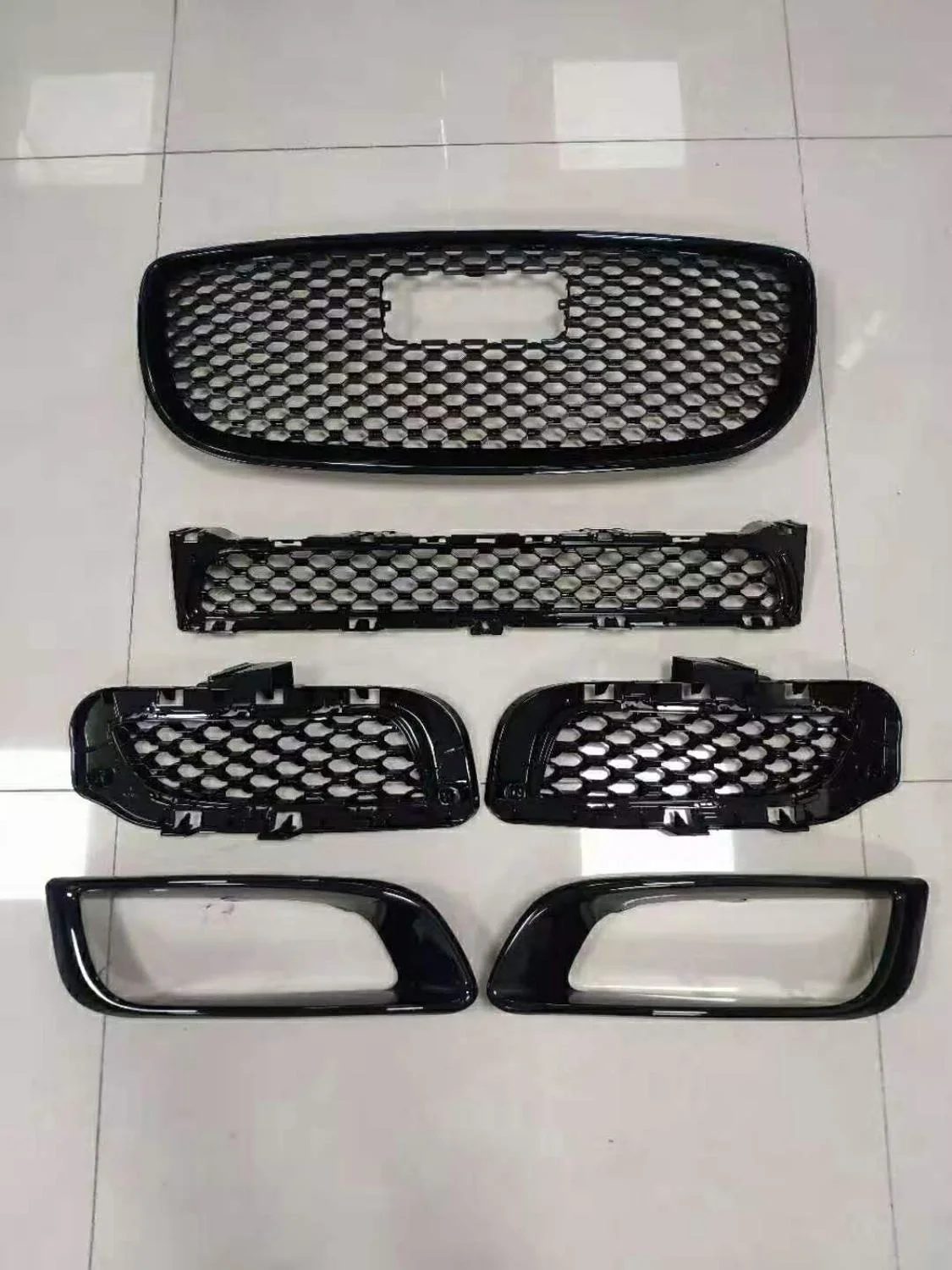 

Osmrk front bumper grill grille cover strips for jaguar series