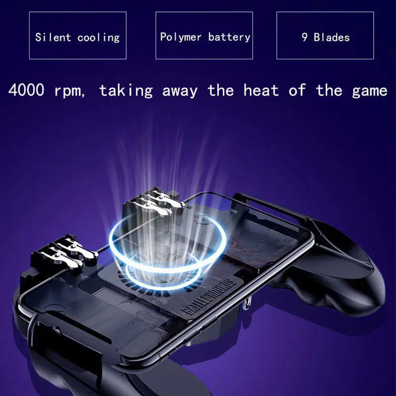 BEESCLOVER Game Controller For PUBG Mobile Game Trigger Fire Button for iPhone IOS Game Controller