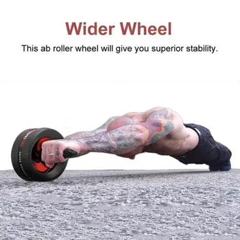 

Abdominal Wheel Durable Black Green Four Rounds Motion Device Home Fitness Exercise Muscle Belly Roller Gym Sucker Outdoors