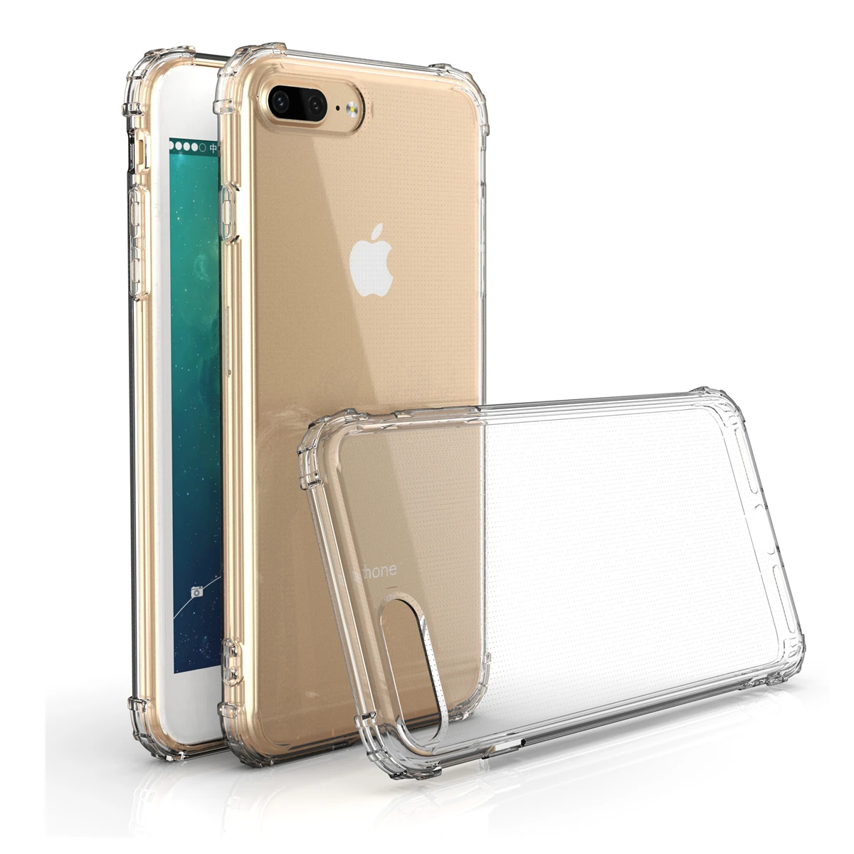Прозрачный мягкий чехол ORICO из ТПУ для телефона iPhone 7 8 Plus Прозрачная силиконовая