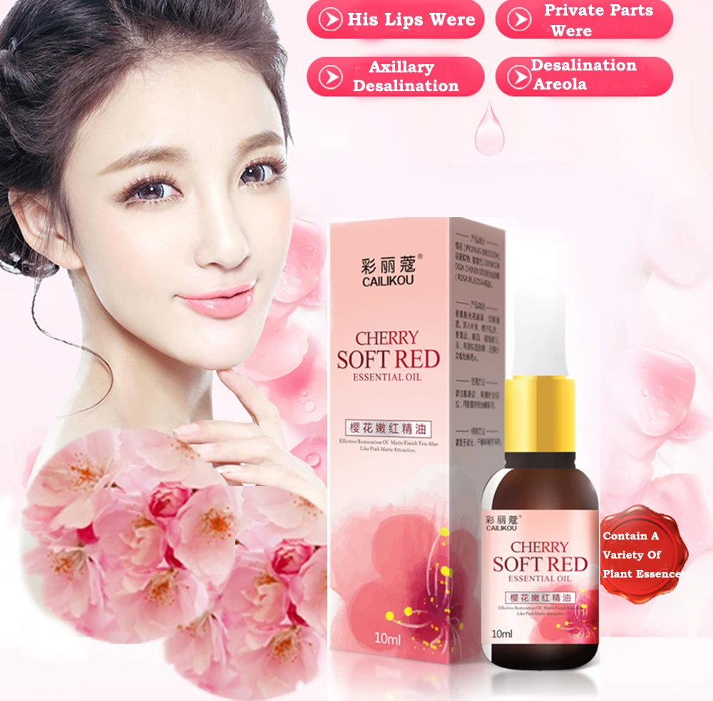 Quick Whitening & Moisturizer Fade Melanin Melasma Oil Ageless Skinfood Pink Tender Skin Care Cherry Pinkish Essence