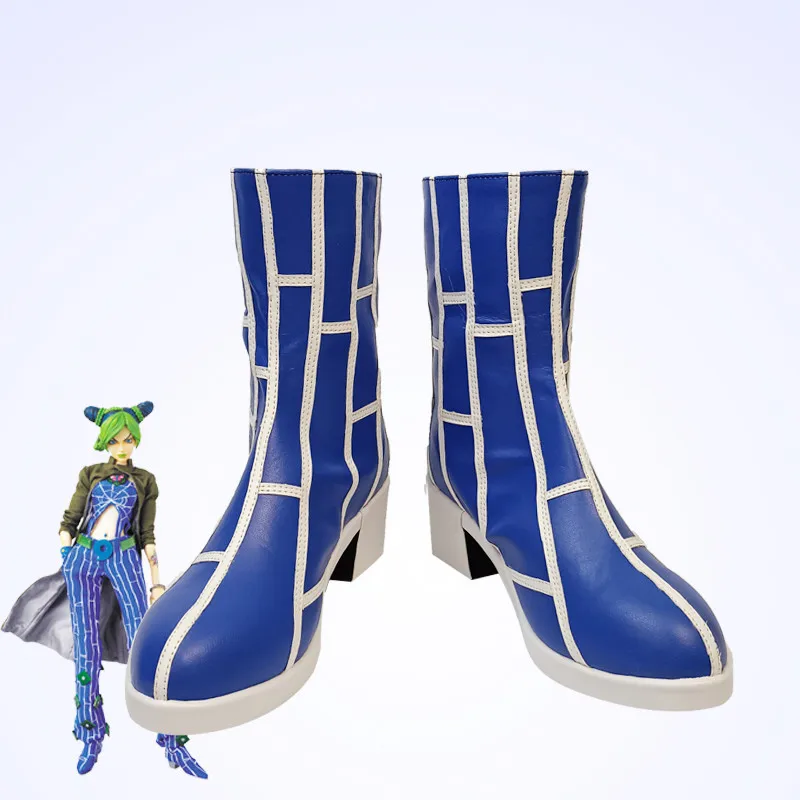 

Cosplay Shoes Custom Made Boots Comfort Cos Women Handmade Game Fan Gift Yuri JoJos Bizarre Adventure Cujoh Jolyne Origina