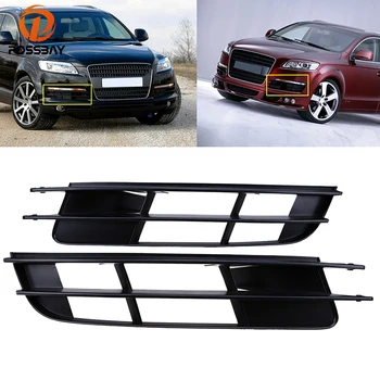 

POSSBAY Side Car Front Lower Bumper Grille Grill Fog Light Cover Grilles for Audi Q7 MK1 2006 2007 2008 2009 2010 Pre-facelift