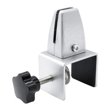 

Canteen Adjustable Spacing Punch Free Screen Partition With Screws Office Aluminum Alloy Home Durable Fixed Glass Clip Hardware