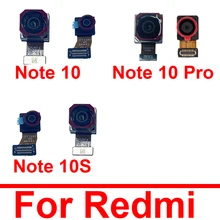Caméra principale avant et arrière pour Xiaomi Redmi Note 10, 10S, 10pro, avec câble flexible, pièces de rechange pour téléphone