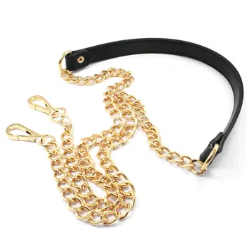 

Durable Electroplated Replacement Metal Multipurpose Fashion Easy Install DIY Shoulder Strap Accessories Bag Chain