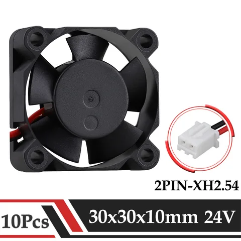 Pcs Gdstime DC 12V Car Lamp Cooling Fan 3CM 3010 High Speed Micro Radiator Fan 30mmx10mm 30mm Mini Laptop Cooling Fan