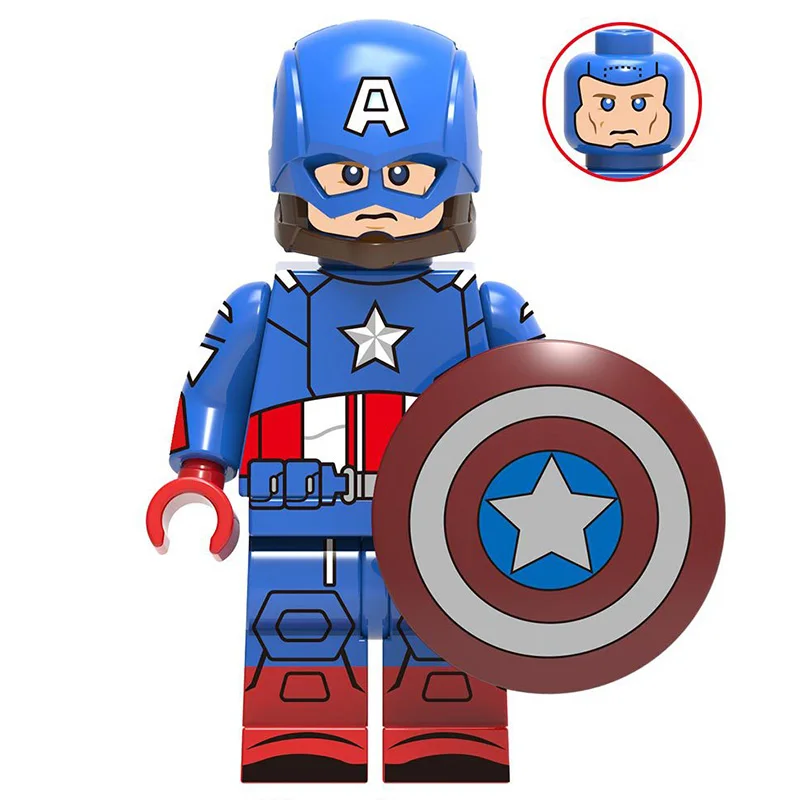 Jedna Sprzedaz Kapitan Ameryka Rysunek Marvel Superbohater Hydra Agent Avengers Endgame Zestawy Klockow Budowlanych Model Cegiel Zabawki Legoing Blocks Aliexpress