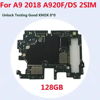 

Original Motherboard Replacement For Samsung Galaxy A9 2018 A920F A920 A920F/DS 2Sim,128GB Logic Board Mainboard With Full chips