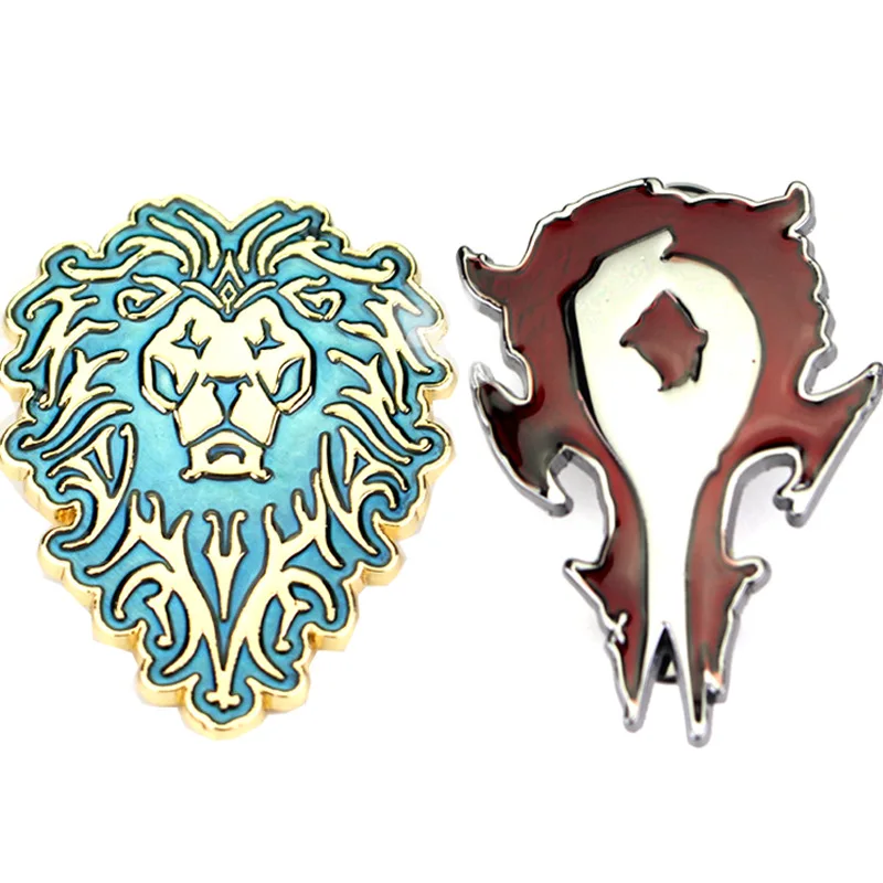 World of брошь Warcraft Косплэй Опора аксессуары WoW знак булавки