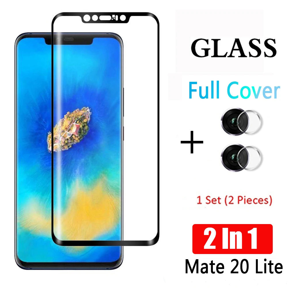 2-в-1 для Huawei Mate 20Pro 20 Lite X Защитное стекло экрана mate lite Pro закаленное камеры |