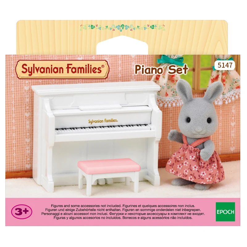 Sylvanian Families Dollhouse Playset Piano Set Furniture Accessories Gift Girl Toy No Figure New in Box 5147 2