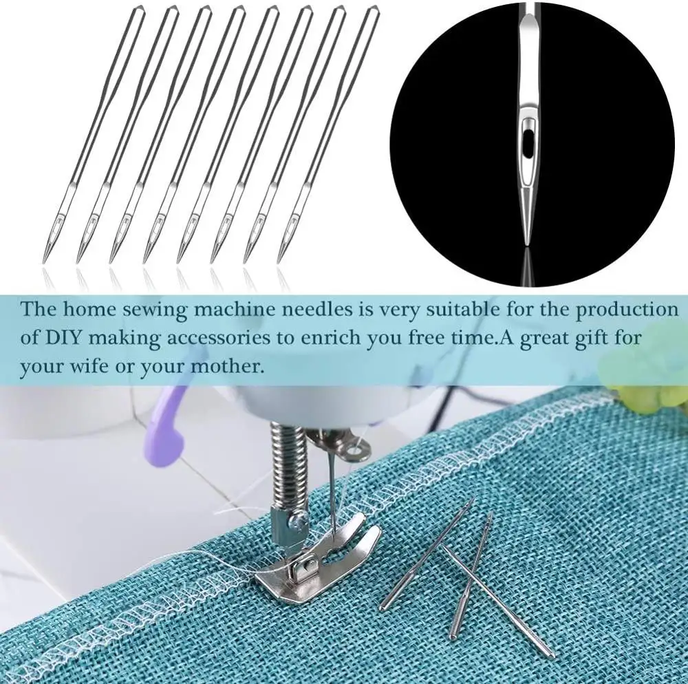 1set Mix Size Singer Needles Sewing Needle Domestic Sewing Needle  Multifunctional Electric Sewing Machine Titanium Plated Needle - AliExpress