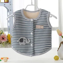 Плюс бархатный жилет кардиган круглый аппликация плюс бархатный жилет Всесезонная детская одежда матовый и Толстый Жилет